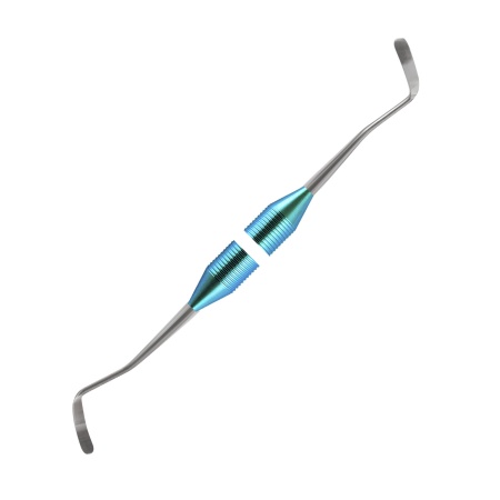 03-15 Гладилка мини двусторонняя изогнутая